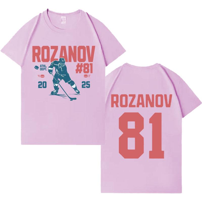 Harajuku Graphics Print Heated Rivalry Ilya Rozanov 81 Fashion Punk T Shirts Mens Women Casual Cozy Hot Sale Pop Tshirt Unisex