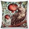 Dark Augury Bird Sofa Pillow Case Three Eyes Raven Steampunk Hummingbird Night Princess Lion Owl Cushion Cover