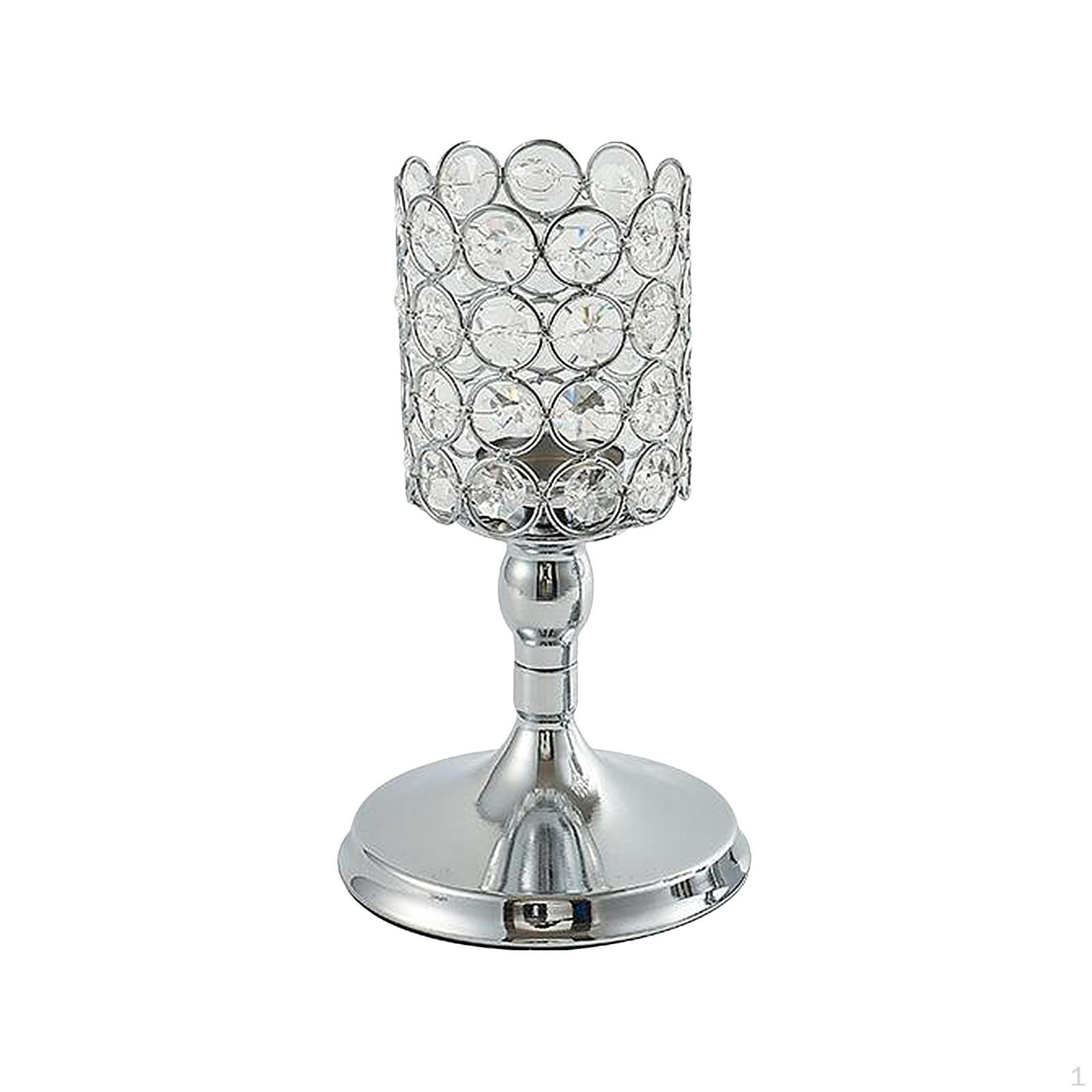 

Holder Tealight Centerpieces Party Decoration срібний