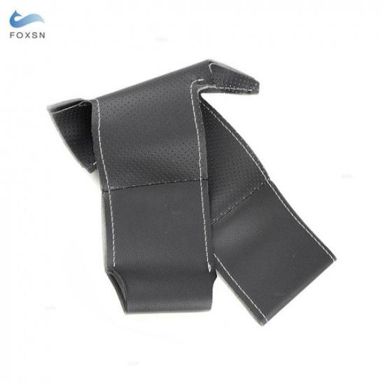 New Black Perforated Leather Steering Wheel Cover For Hyundai Sonata 9 2015-2017