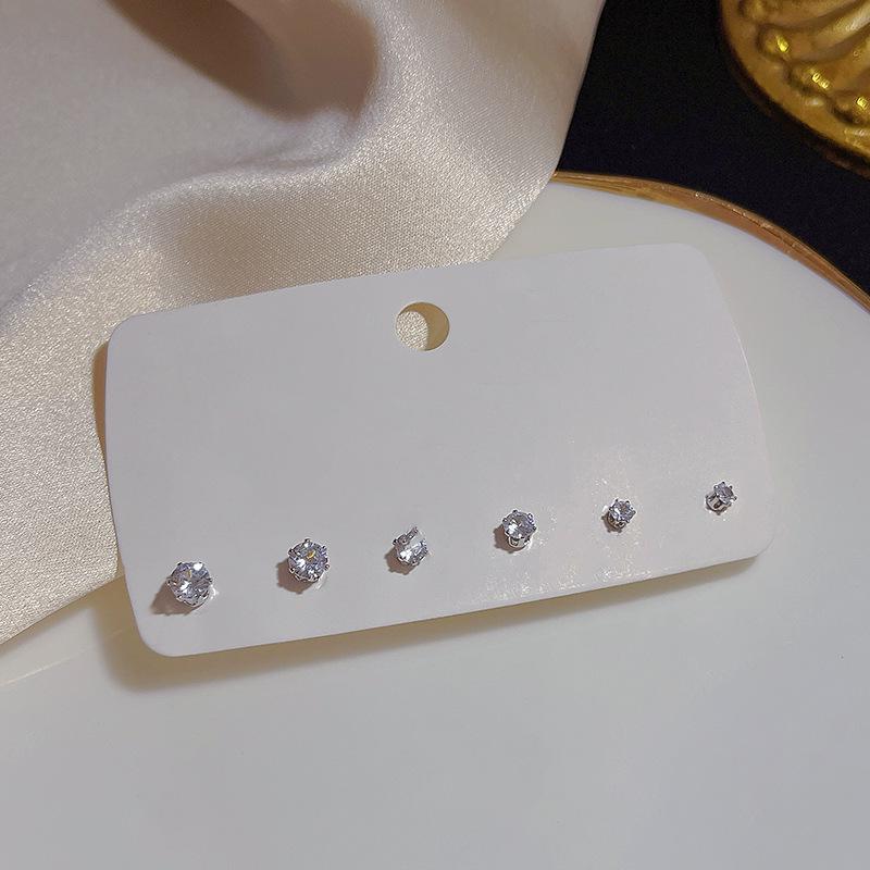 

Set of 3 Pairs of 925 Sterling Silver Pearl Stud Earrings - Niche Design, Versatile, Elegant.