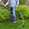 2Pcs Roller Wheel Garden Hose Guide Stake Ground Spike Lawn Hose Holder Water Pipe Guide  Flower Bed