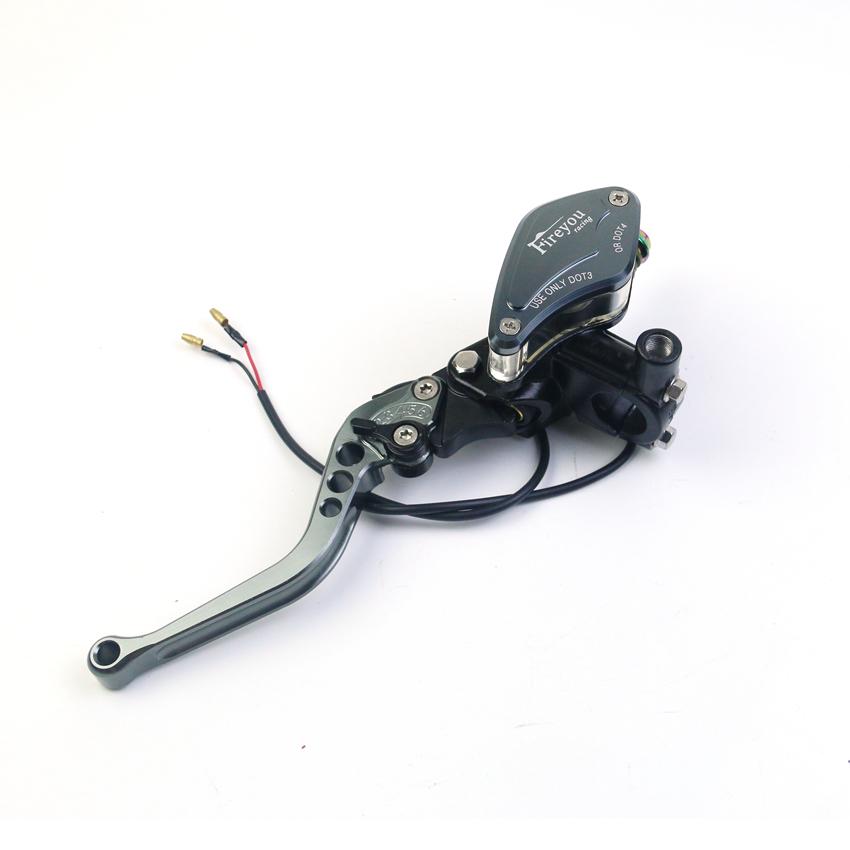 Brake Master Cylinder Clutch Hydraulic Fuel Tank Moto Lever 22mm for K1200R GROM DIO Repsol Motorcycle Fluid Reservior Set