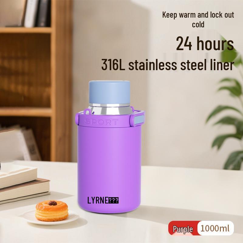 Children's 316 Stainless Steel Thermos - Portable Insulated Hot/Cold Travel Mug for Home & Outdoor Use, 2026 Edition