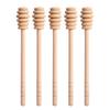 50/100pcs Wooden Honey Spoon 16cm Long Handle Honey Spoon Mixing Stick Dipper Honey Honey Long Stick Supplies Kitchen Tools