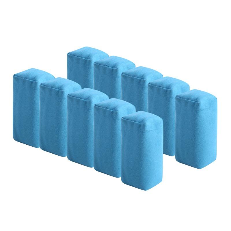 Practical 5/10 PCS Car Detailing Suede Sponge Applicator Ceramic Coating Polishing Paint Care Waxing Polish Block Cleaning Tool