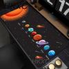 Universo Spazio Sistema Solare Pianeta Tappetino Mouse Grande per Gaming Mousepad per Computer Portatile Tappetino Tastiera XXL Deskmat Mousepad per PC Gamer