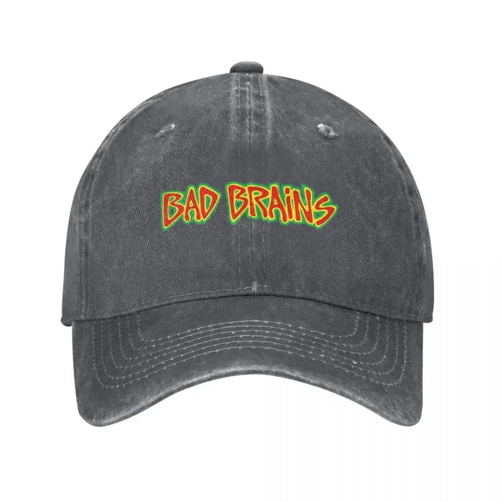 Bad Brains Cappellino da Baseball Cappello Unisex Morbido Cappello da Golf Hip Hop Protezione UV Cappello Solare Visiera da Spiaggia Donna Unisex
