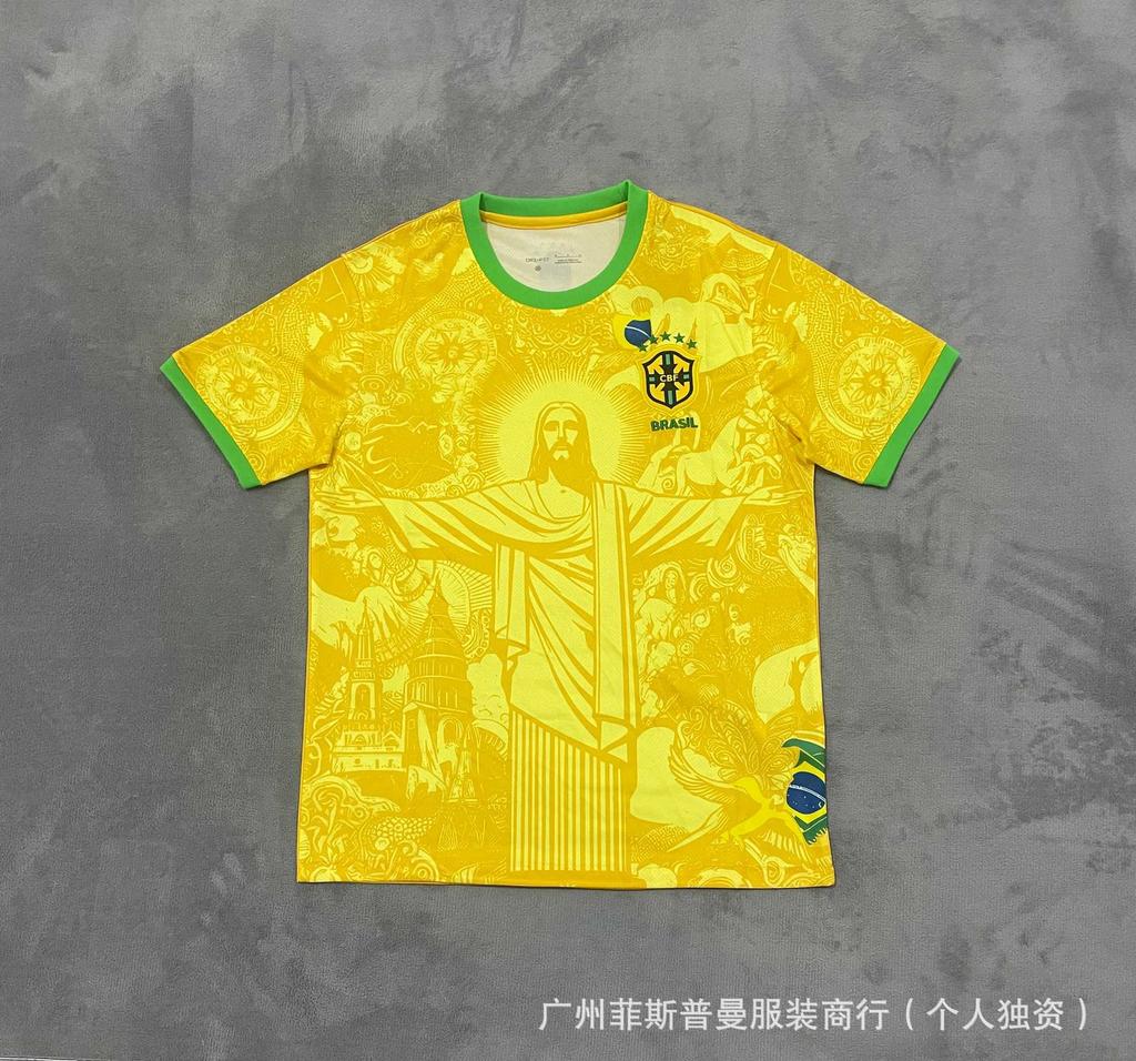 Fußballtrikot Weltmeisterschaft Großhandel Brasilien Argentinien Arsenal Palästina Barcelona Kroatien Frankreich Trikot