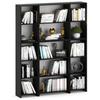 Office Bookshelf Black 150cm Bookshelf Toy Cabinet