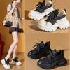 Jinglan Platform Dad Shoes Women's Autumn and Winter New Versatile Platform Small Casual Sports Shoes