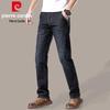 Pierre Cardin Men's Soft Stretch Business Casual Straight Jeans