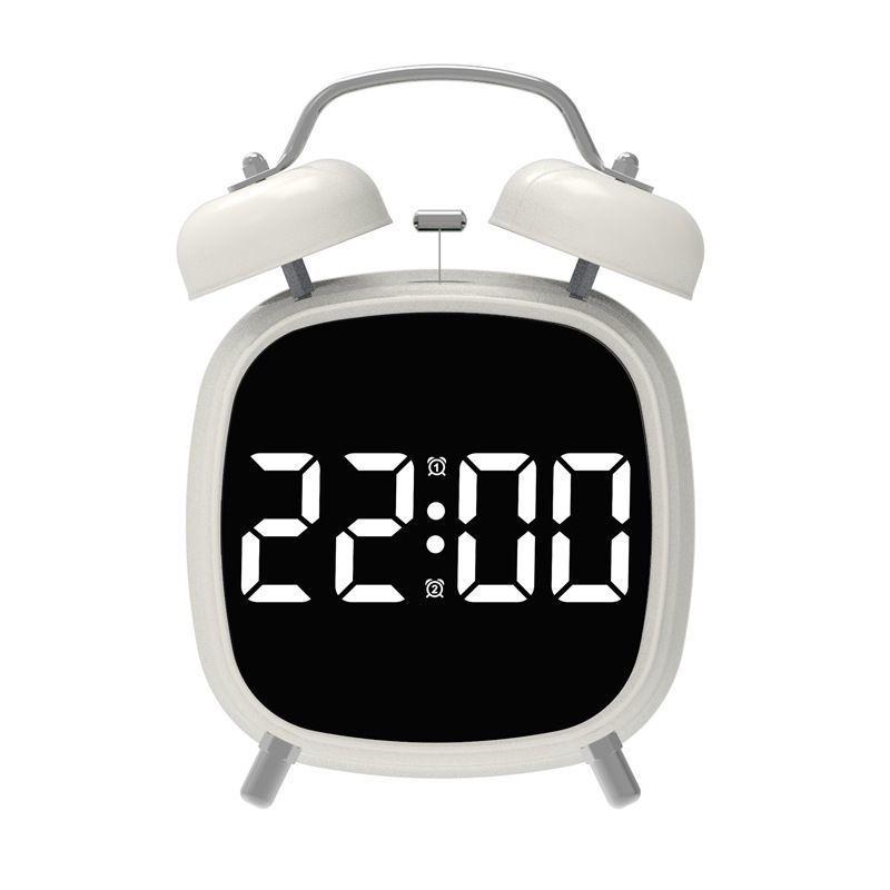 Creative GH8032 Multifunctional Large LED Metal Alarm Clock