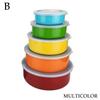 5PCS Crisper Box Set 410 Stainless Steel Lunch Box Bento Box Portable Food Container Food Storage  With Lid