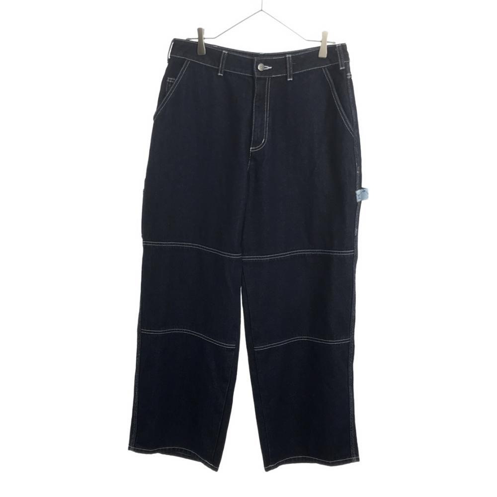 CENTIMETER embroidery print Wide denim pants M Men's Used