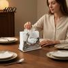 Practical Housewarming Gifts for New Home Rustic Wooden Napkin Holder Octopus/Bird/Goose/Turtle/Black Bear/Elephant Pattern Compact Tissue