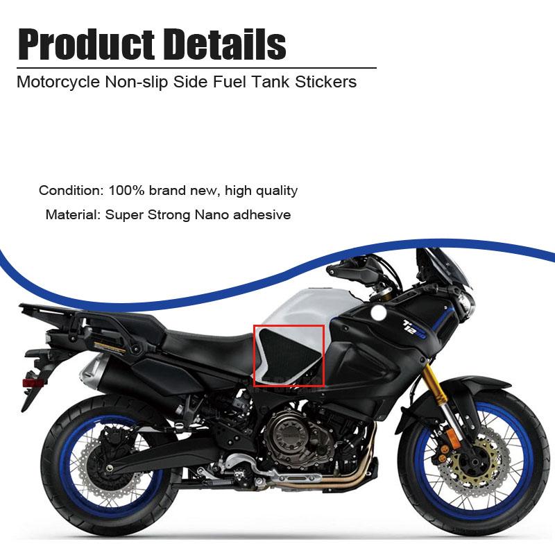 Pentru Yamaha Super Tenere XT1200Z Tampoane de rezervor de combustibil XT 1200Z XT1200 Z 2012- Tampoane de rezervor pentru motociclete Autocolante de protecție laterale
