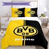 3pcs Custom Name BVB Bedding Set Duvet Cover Closure Includes 1 Duvet Cover & 2 Pillowcases, Soft and Comfortable for All Seasons.