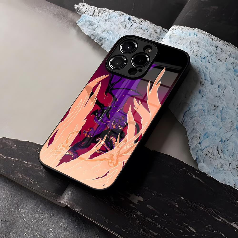 

DEVILMAN Crybaby Anime Phone Case Tempered Glass For IPhone 16 13 14 12 15 11 Pro Max Plus Mini X XR SE2020 Coque iPhone 14