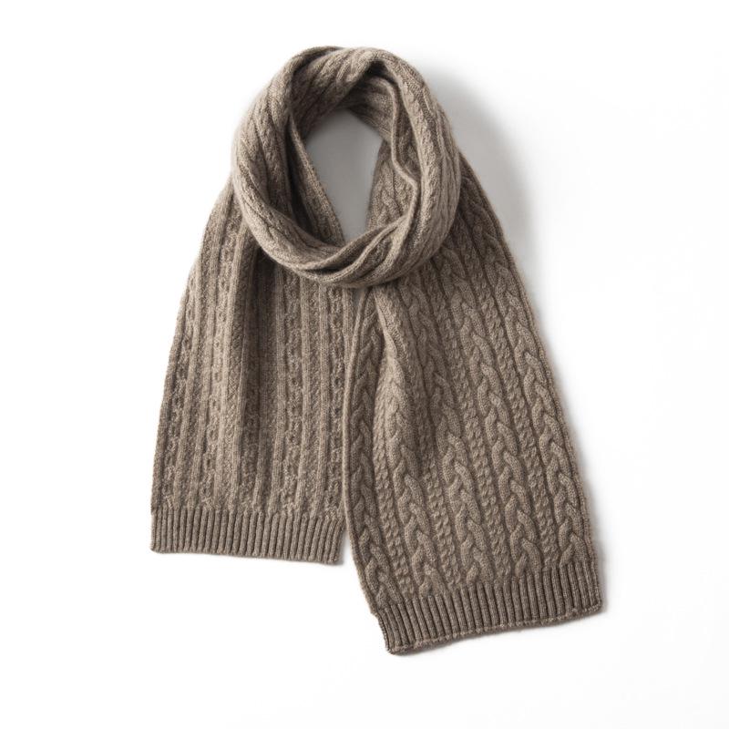 Children s Unisex Cashmere Winter Scarf - Warm & Thick for Boys, Girls, and Babies 140cm length, 18cm width