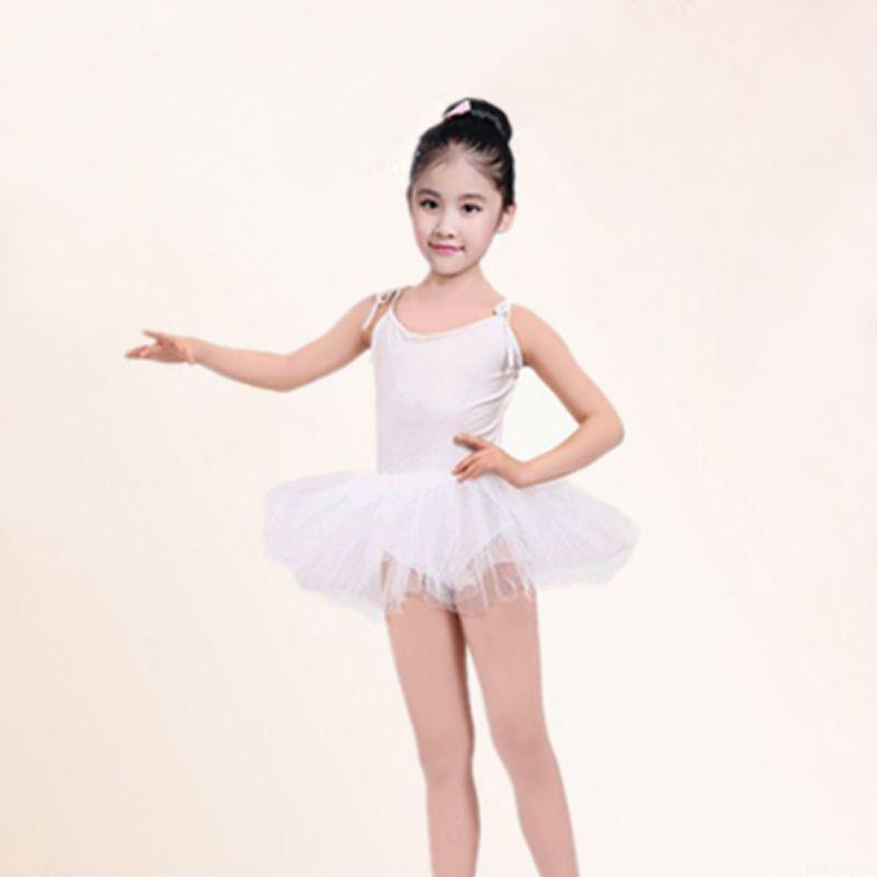 Dětská šátek Baletní sukně Dívčí taneční kostýmy Nadýchané princeznovské šaty