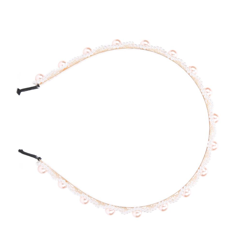 Fashionable Faux Pearl Headband Comfortable Wedding Headband Party Hairband For Women