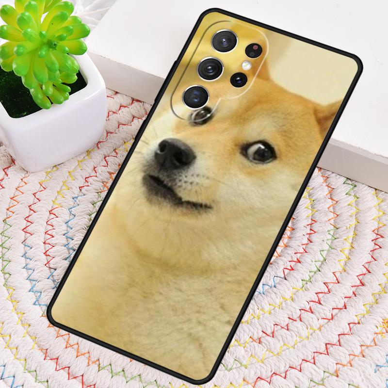 Cheems Doge Meme Funny Doggy Phone Case for Samsung Galaxy note 10 pro S26 Ultra S23 S24 FE S25 S21 S22 PLUS shockproof Cove