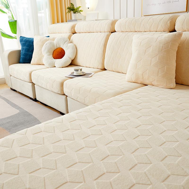 Small Fresh Sofa Cover, All-inclusive Universal Cover, New Style for All Seasons, Anti-cat Scratch, Anti-slip Elastic Sofa Cover