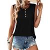 Womens Spring Tops Sleeveless Button Down Casual Tank Summer Shirts for Women Soft Lightweight Womens Summer T Shirts