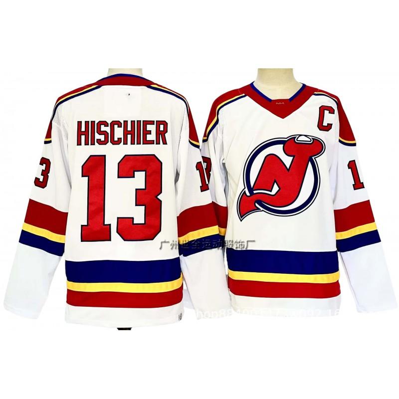 Maglia da Hockey su Ghiaccio da Uomo Squadra NHL Personalizzata Cucita Stile Vintage Misto Cotone Uniforme Abbigliamento Partita di Allenamento