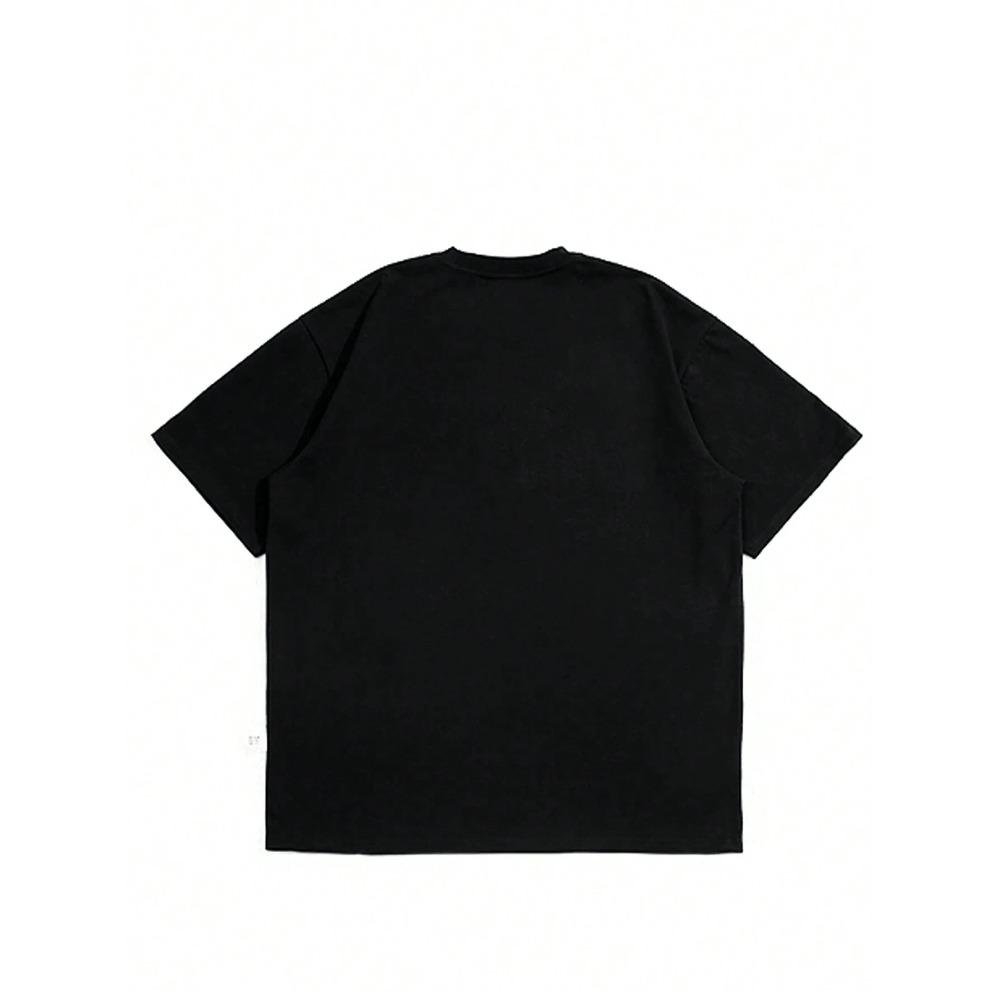 1%  Men Cotton T-shirt Luxury Brand Fashion Big Size Top Casual Short Sleeve Streetwear Classic Print New Arrival Tee