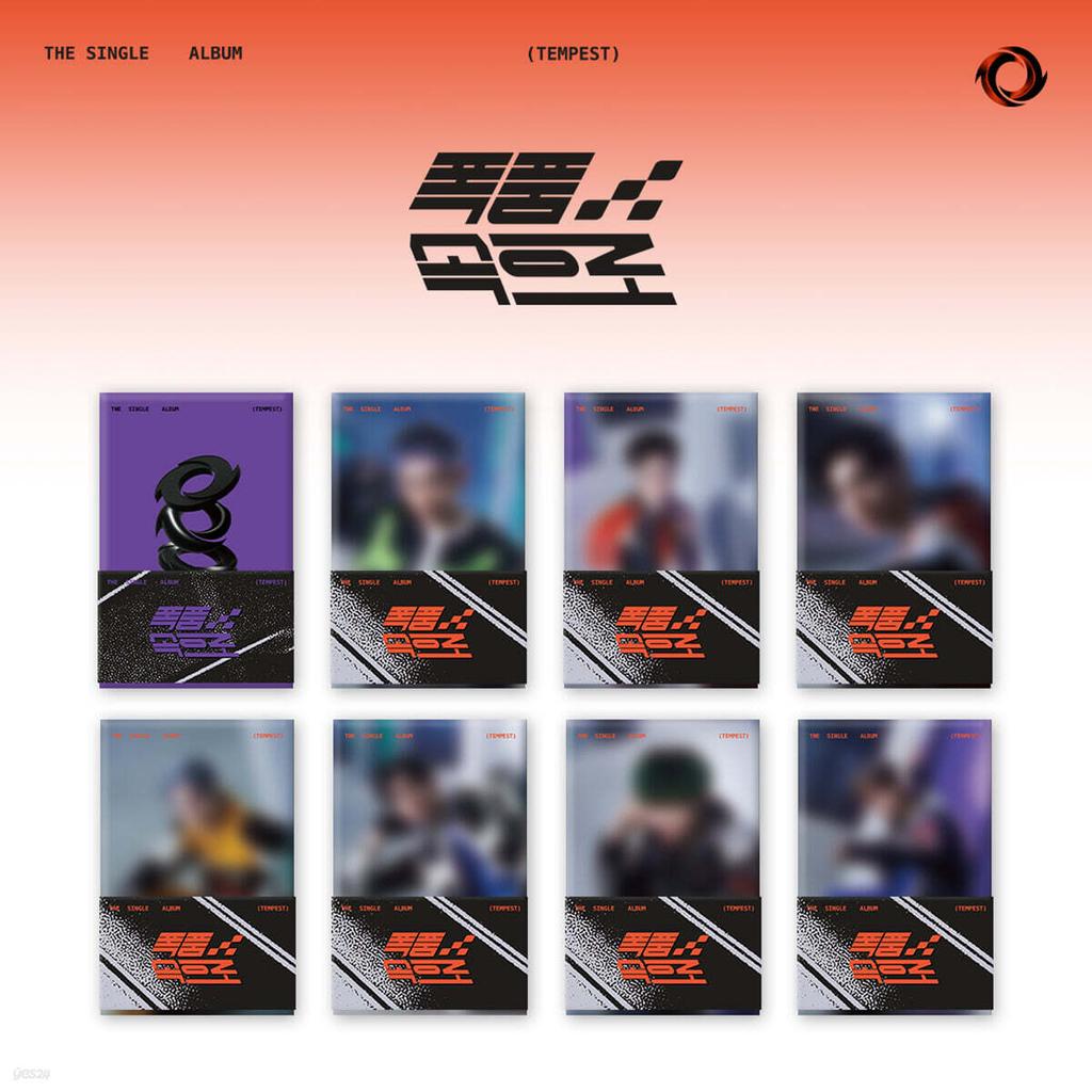 TEMPEST - 1st Single Album 'Into the Storm' [POCA ALBUM] [8 Kinds SET]