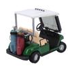 Plastic Golf Perpetual Calendar Club Car Present Gift Miniature Golf Cart Clock Accessory