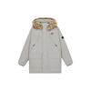 Street Style Logo Down Jacket Asia Sizing 'Grey Brown' Men's AMJ14304-ARF