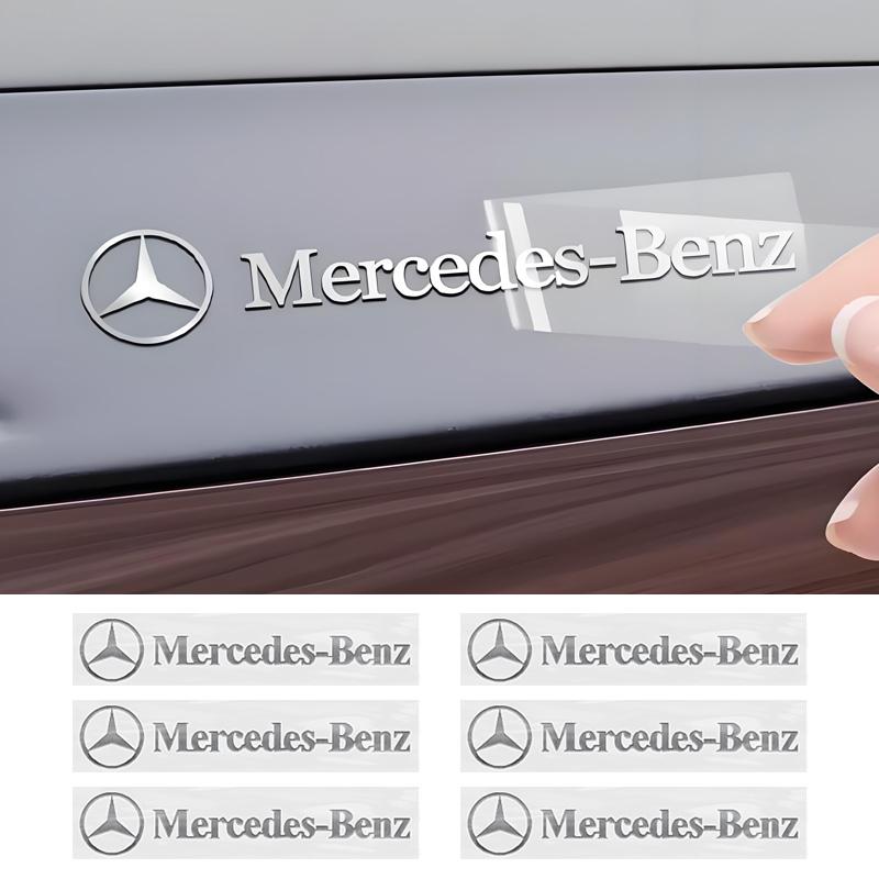 3D Metal Emblem Sticker Car Styling Interior Decoration Decals For Mercedes Benz Brabus Maybach W204 GLC CLA GLK W205 W203 W206