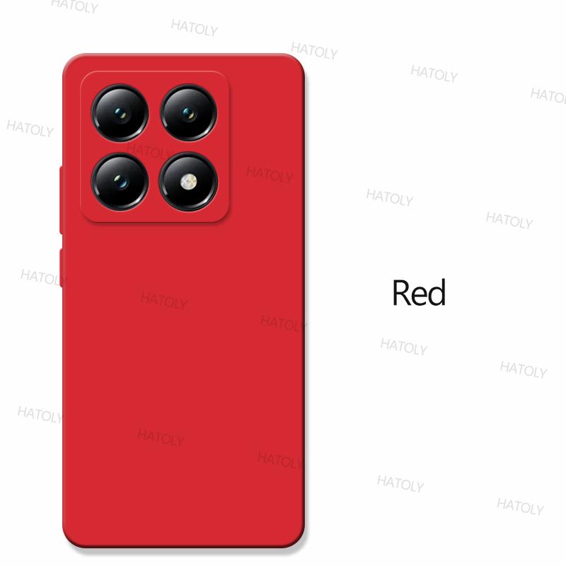 

Для Xiaomi 14T Чехол Xiaomi 14T 14T Pro 5G Чехол Funda TPU Ударопрочный жидкий силиконовый чехол для телефона Защитный чехол для Xiaomi 14T For Xiaomi 14T красный