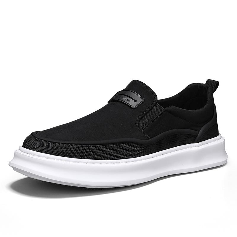 Spring and Autumn New Men's Shoes Simple and Versatile Casual Shoes Men's Driving Shoes Walking Shoes Flat Slip-on Shoes