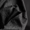 50*130cm Luxury Apparel Jacquard Fabric Red Black Plaid Snake Skin Texture Vintage Washed Designer Fabric For Diy Sewing Dress