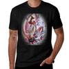 Musical Goddess Saraswati Healing Art Tshirt Industrial Work Tee Shirt
