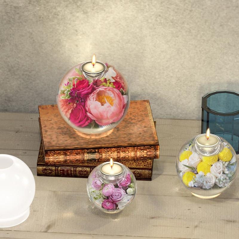 Pack of 3pcs Round Ball Shape Pendant Silicone Mould Flowerpot Pen Holder DIY Handmade Crafts Making
