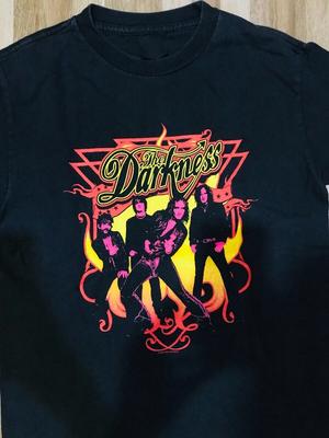 Vtg The Darkness Band Tour 2004 Cotton Black T Shirt S-5XL TR555 Unisex T-Shirt