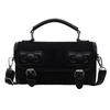 Autumn New Retro British Saddle Messenger Bag Women's Bag Niche High-end Simple Shoulder Small Square Bag
