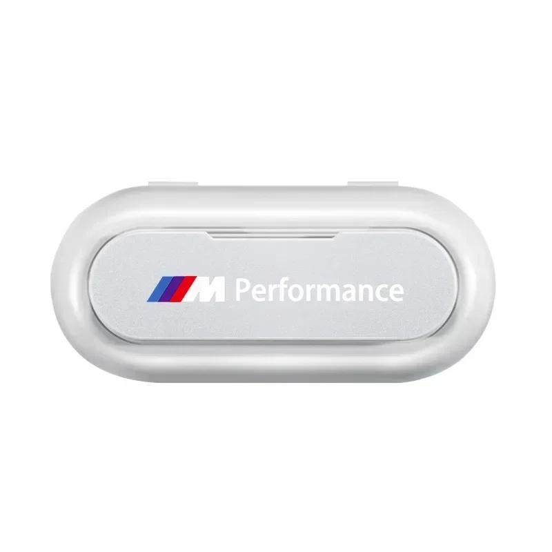 

For BMW M Car Sun Visor Glasses Storage Box Holder Organizer Car Styling For BMW E60 E46 E39 E38 E90 E36 F30 E30 E31 E34 F10 F20