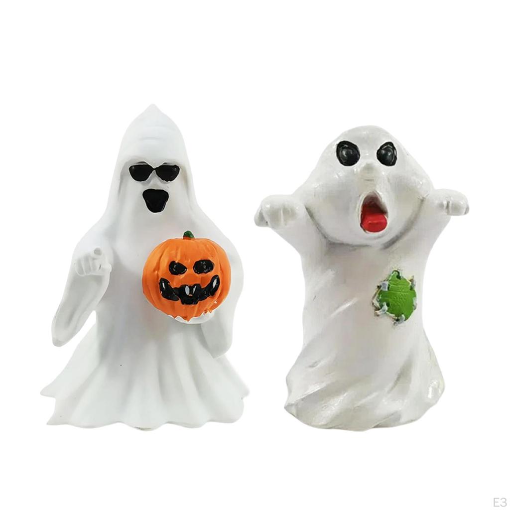 Halloween Figur Niedliche Ornamente Miniaturfigur Skulptur für Zuhause Themenparty Wohnen