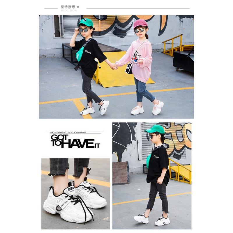 Весенне-летняя новая детская спортивная обувь с дышащей сетчатой поверхностью для девочек — фото 9