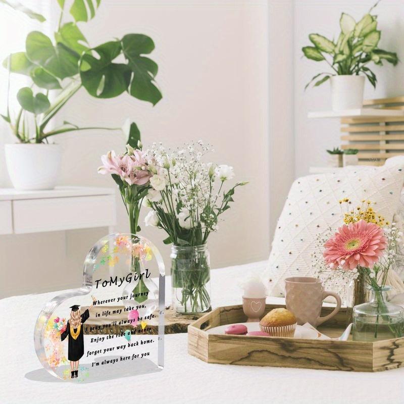 2025 Graduation Gifts for Her: Inspirational Desk Sign. All Grade Levels (College-High-5th-8th), Farewell Gift for Girls.