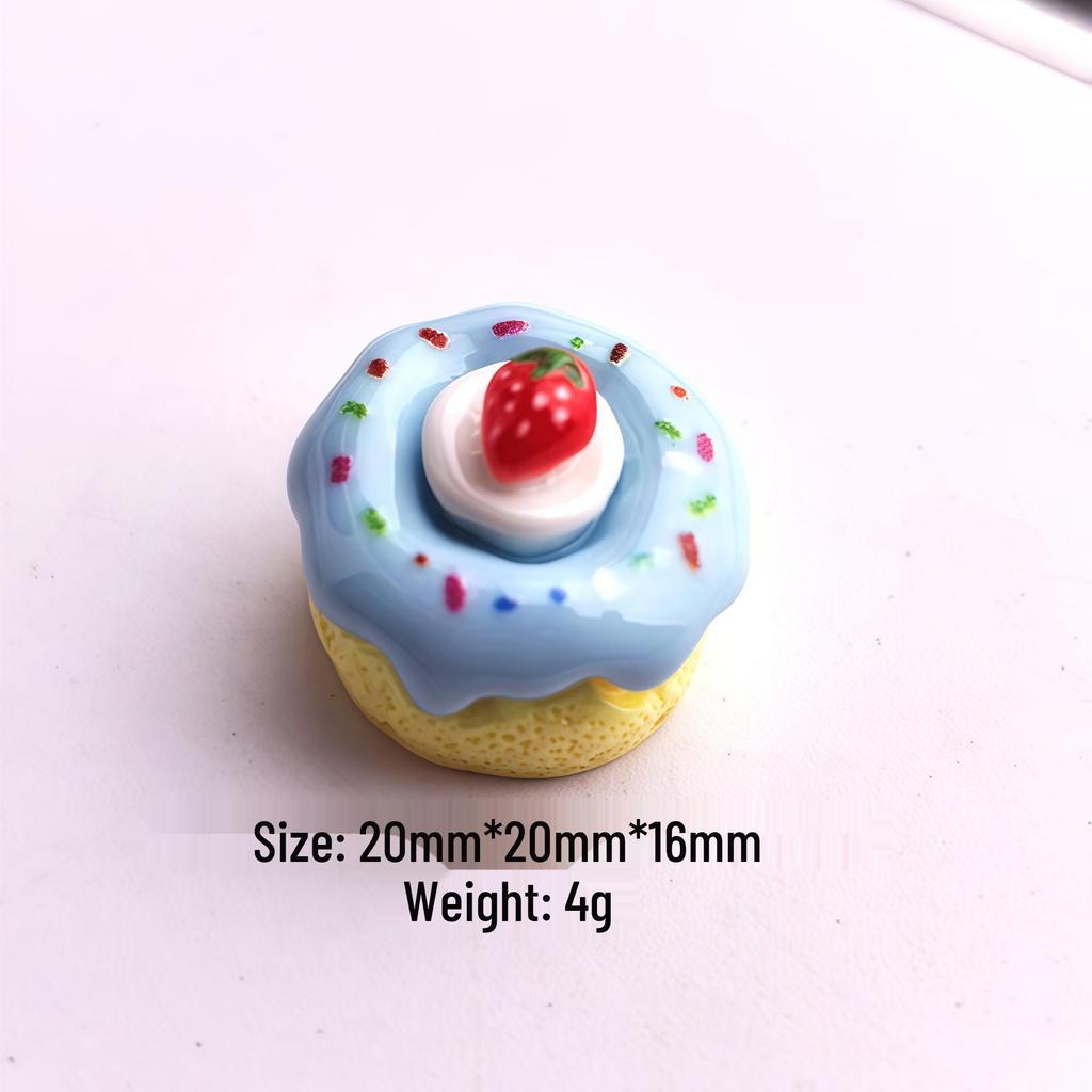 Cartoon DIY Resin Ornaments for Cakes, Cream Glue, Hair Clips, Phone Cases & Shoe Buckles.