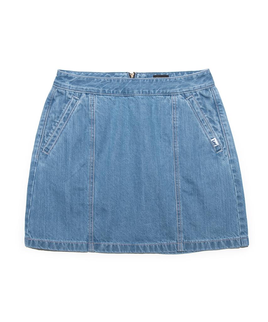 Lee Women'S Twill Miniskirt Indigo Light
