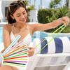 Silicone Towel Bands Beach Chairs Multicolor Elastic Towel Clips Windproof Rubber Bands Multipurpose Clothing Organizer Tools