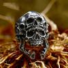 Anelli a Teschio Gotici Multistile per Uomo Acciaio Inossidabile Biker Motociclista Gioielli Anello Festa di Halloween Dropshipping